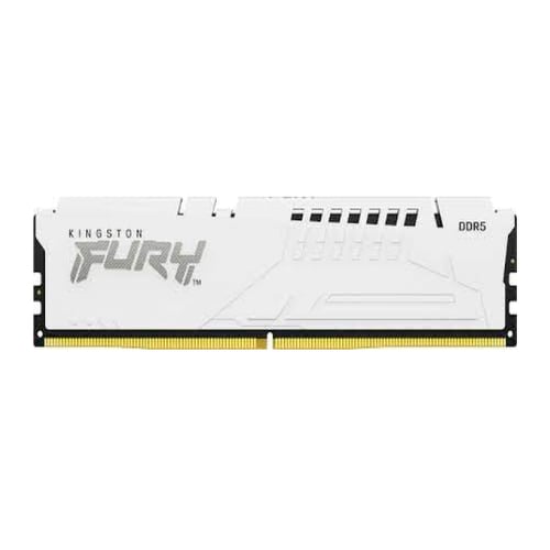 KINGSTON MEM 16GB 5600MT/S DDR5 CL40 DIMM FURY BEAST WHITE XMP - Kingston KF556C40BW-16