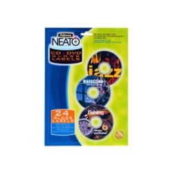 Etiquetas CD/DVD Fellowes 99963 Papel Brillante Cx24 - Neutral 199F99963