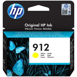 HP 912 Yellow Ink Cartridge - HP 3YL79AE#BGY