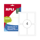 Etiquetas 050x70mm 10Fls 01657 Apli 40un - APLI APLZ01657