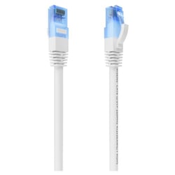 Cabo de rede Aisens RJ45 Cat.6 UTP AWG26 CCA - 25cm - Branco - Aisens 261272