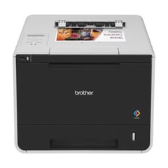 Impressora laser cores de alta velocidade com rede cablada, WiFi, frente e verso automático e toner de alta capacidade - Brother HL-L8350CDW