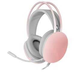 Headphones + Mic MARS GAMING MH-GLOW FULL CHROMA 360, ULTRA-LIGHT, PC/PS4/PS5/XBOX, PINK - Mars Gaming MHGLOWP