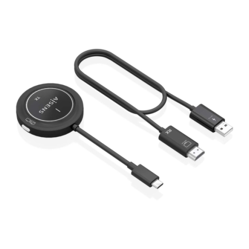 Aisens USB-C para HDMI sem fios 1080P 60Hz 30m - Preto - Aisens ASWL-H2KC30M003-BK