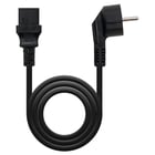 Cabo de Alimentação para CPU Nanocable - Shucko CEE7 Macho para C-13 Fêmea 10m - Cor Preto - Nanocable 10.22.0110