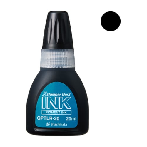 Tinta p/ Carimbos Xstamper Quix Preto 20ml - Xstamper XST-INK20BK