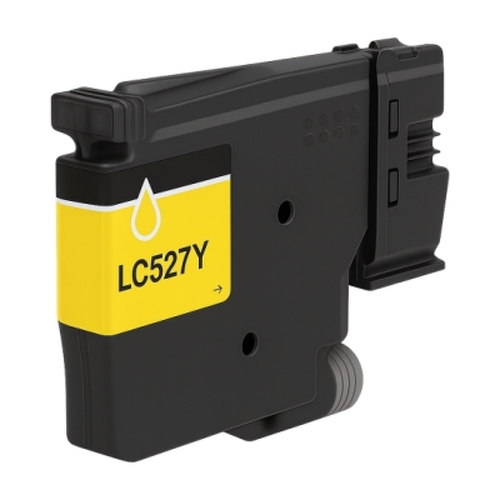 Tinteiro amarelo pigmentado LC527 da Brother Genérico - Substitui o LC527Y - Brother BI-LC527YL(PG)