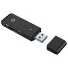 2-in-1 USB 3.0 Card Reader, SD/SDHC/SDXC, Micro SD/T-Flash - Conceptronic BIAN02B