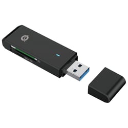 2-in-1 USB 3.0 Card Reader, SD/SDHC/SDXC, Micro SD/T-Flash - Conceptronic BIAN02B