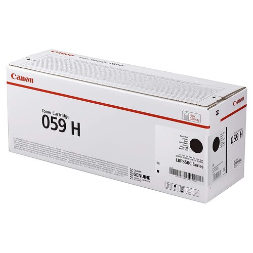 Canon 059H Toner Original Preto - 3627C001 - Canon CRG059HBK