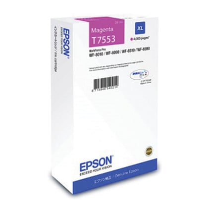 Epson T7553 tinteiro 1 unidade(s) Original Rendimento alto (XL) Magenta - Epson C13T755340
