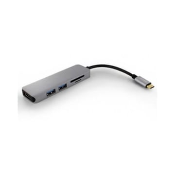 METRONIC ADAPTADOR USB-C MACHO 5 EM 1 - Metronic 395059