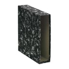 Dohe Archinovo Pasta de arquivo com alavanca Formato A4 - Tamanho 286x324x82mm - Cor Preto Marmoreado - Dohe 09142