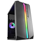 Caixa MARS GAMING MC-S1 MICRO-ATX CASE, ARGB FRONT LINE, FRGB FAN, WINDOW, BLACK - Mars Gaming MCS1