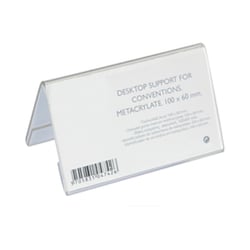 Porta Nomes de Secretaria 100x60mm-1un - Outras 1901013