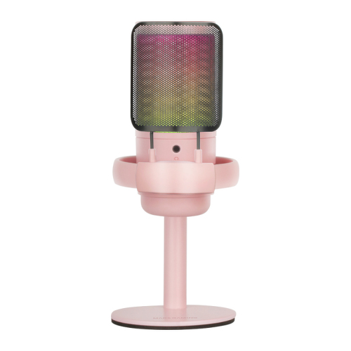 Microphone MARS GAMING MMIC-SE, ULTRA-HIGH DEF PROFESSIONAL ARGB, 192KHZ 24BIT ADC, ANTIVIB PINK - Mars Gaming MMICSEP