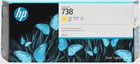 HP 676M8A Amarillo Cartucho de Tinta Original - 738 - HP 289322