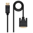 Nanocable Cable Conversor Displayport/M A Dvi/M - 1.0m - Color Negro - Nanocable 10.15.4501