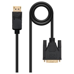 Nanocable Cable Conversor Displayport/M A Dvi/M - 1.0m - Color Negro - Nanocable 10.15.4501