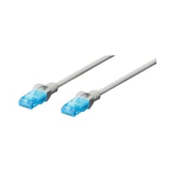 Cabo de rede CAT 5e U/UTP 1.0m cinza - Ewent IM1146