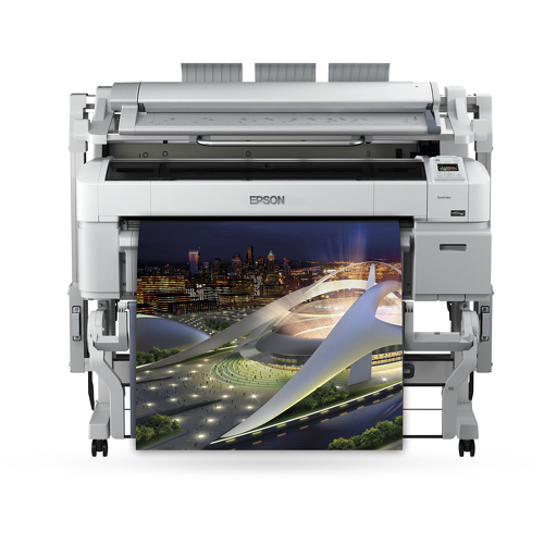 Epson SureColor SC-T5200D MFP PS, 2880 x 1440 DPI, ESC/P-R, HP-GL/2, PostScript 3, Ciano, Magenta, Preto mate, Foto preto, Amarelo, Cópia a cores, Digitalização a cores, A0 (841 x 1189 mm) - Epson C11CD40301A1