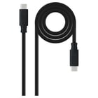 Nanocable Cable USB 3.1 Gen2 5A USB-C/M-USB-C/M 2m - Color Negro - Nanocable 10.01.4102