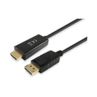 Equip Cabo DisplayPort macho para HDMI macho - Suporta resolução 4K / 30Hz - Comprimento 5 m. - Equip 119392