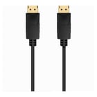Cabo Displayport Aisens V1.2 CCS 4K@60Hz - DP/M-DP/M - 0,5 m - Cor preta - Aisens A124-0737
