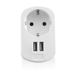 Ewent EW1211 carregador de dispositivos móveis Branco Interior - Ewent EW1211