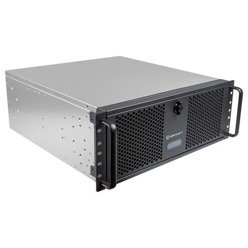 Unykach UK4339V Caixa 4U para rack de 19" - Suporta discos de 3,5", 2,5" - Filtro pop - USB-A 3.0, USB-C - 2 ventoinhas incluídas - Cor preta - Unykach 269777