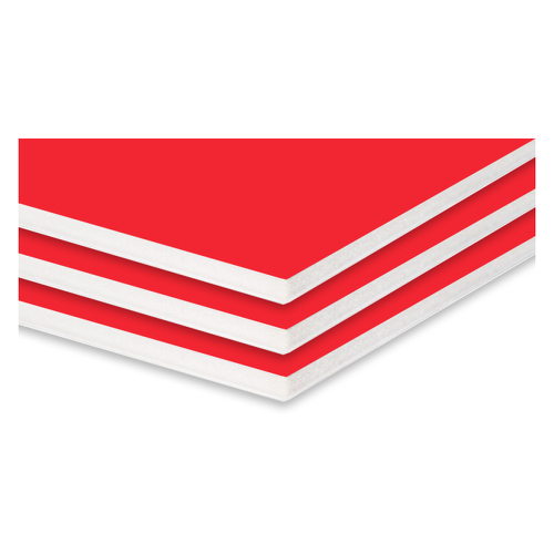 Placa K-Line Vermelho 5mm 50x70cm Pack 40un - Sadipal 1582042