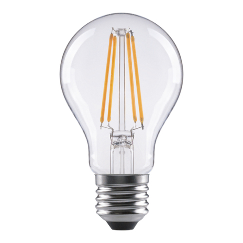 Lâmpada LED E27 6,5W 806lm Incand. Transp. Branco Quente - XAVAX by HAMA XAV112804