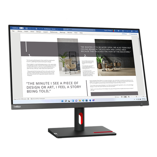 LENOVO THINKVISION MONITOR LED 27" S27i-30 HDMI VGA - Lenovo 63DFKAT4EU