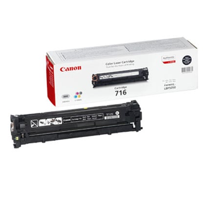 Canon Cartridge 716 Black toner 1 unidade(s) Original Preto - Canon CRG716BK