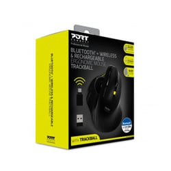 PORT RATO WIRELESS ERGONOMICO BATERIA BLUETOOTH TRACKBALL - Port 900719
