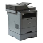 Impressora multifunções laser monocromático de uso profissional, frente e verso automático 4 em 1, rede cablada/WiFi e bandeja adicional de 250 folhas (LT5500) - Brother MFC-L5750DWLT