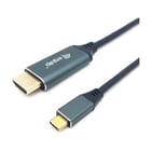 EQUIP CABO USB-C TO HDMI M/M 1.0M 4K/60HZ ALUMINUM SHELL - Equip 133415