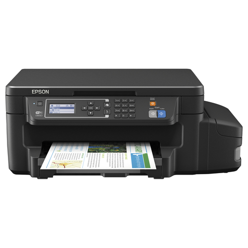 Epson EcoTank ET-3600, Cor, 4800 x 1200 DPI, A4, 13,7 ppm, Preto - Epson C11CF73401