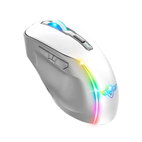 Spirit of Gamer Rato Elite M50 sem fios, branco, com base de carregamento - Spirit of Gamer S-EM50WT