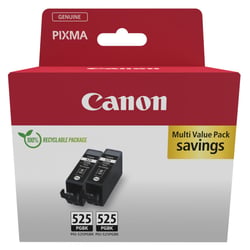 Tinteiro CANON Multipack Preto PGI-525PGBK x2 - Canon 4529B017