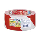 Fita Adesiva PVC Sinalização Vermelho/Branco Tesa 50mmx33mts - Tesa 15641202