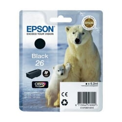 Cartucho de tinta original preto Epson T2601 (26) - C13T26014012 - Epson C13T26014012