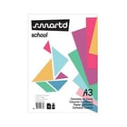 Bloco Cartolina A3 Cores Sortidas 180g 10 Folhas - SmartD 1085606