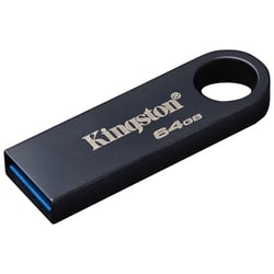 Pen Drive Kingston 64GB DataTraveler SE9 G3 Dark Nickel - Kingston KE-U2X64-1AC