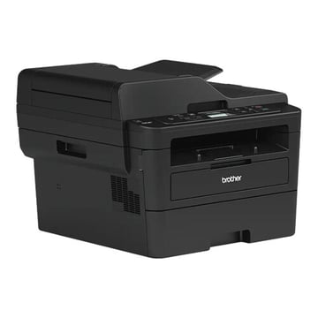 Impressora multifunções laser monocromático com rede cablada, impressão automática em frente e verso e ADF de 50 folhas - Brother DCP-L2550DN
