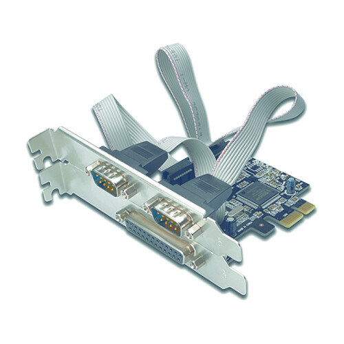 EWENT PCI EXPRESS 1xPARALELA 2xSERIE BAIXO PERFIL SLOT - Ewent EW1158