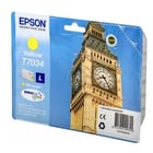 Epson Big Ben Série WP4000/4500 Tinteiro L Amarelo C13T7034 0,8k - Epson C13T70344010