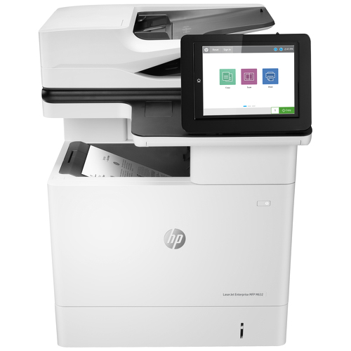 HP LaserJet Enterprise Impressora multifunções M632h, Impressão, cópia, digitalização, Laser, Impressão a preto e branco, 1200 x 1200 DPI, Digitalização a cores, A4, Preto, Branco - HP J8J70AB19