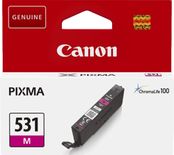 Tinteiro Original Canon CLI531 Magenta - 6120C001/CLI531M - Canon 6120C001