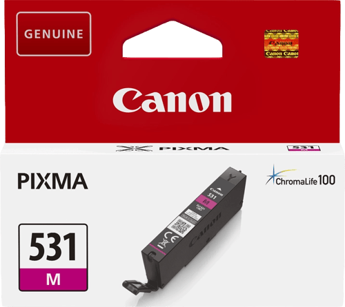 Tinteiro Original Canon CLI531 Magenta - 6120C001/CLI531M - Canon 6120C001